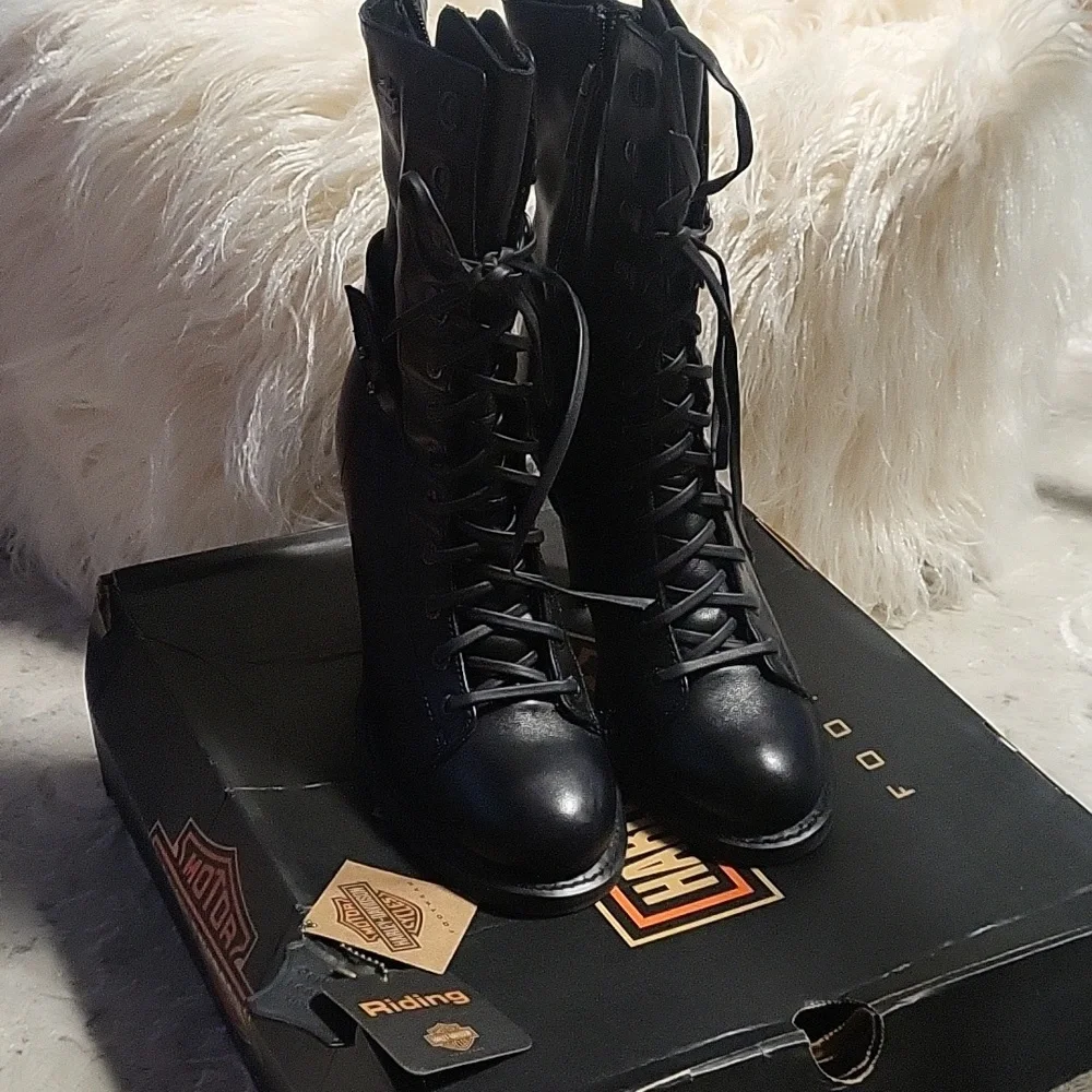 Harley Davidson Coco Riding Boot - Picture 4 of 6